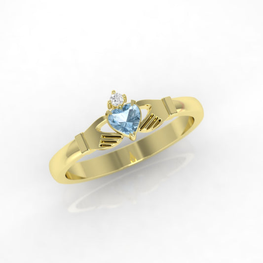 Ladies Claddagh Rings – Irish Jewelry Design