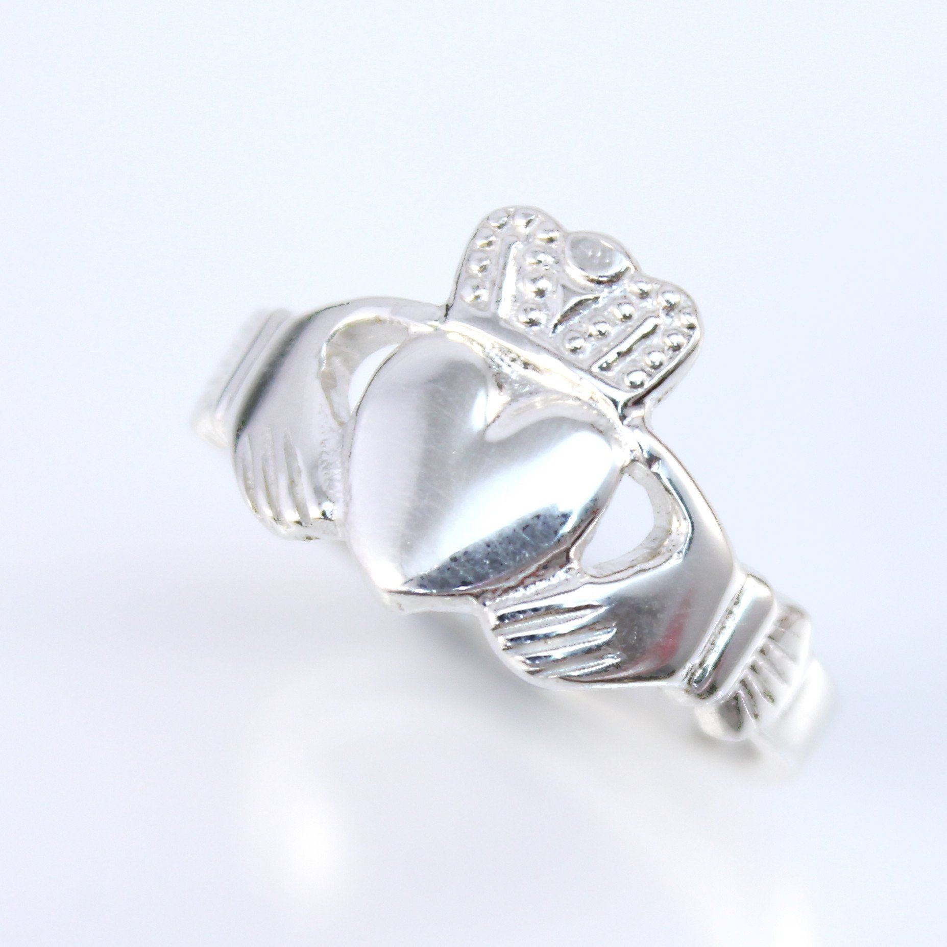 Mens Silver Irish Celtic Claddagh Ring Irish Jewelry Design   Jewelry Mens Silver Irish Celtic Claddagh Ring 3 