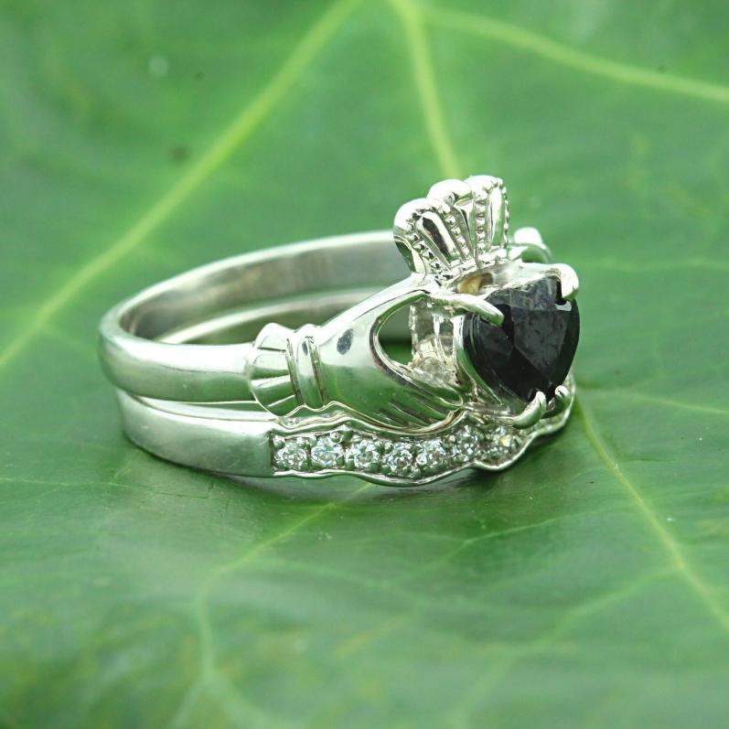 Black hotsell Sapphire Ring